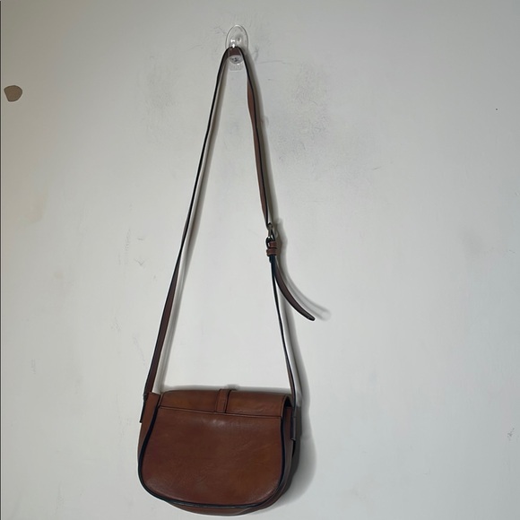 Brown Leather Crossbody Bag - Picture 4 of 4
